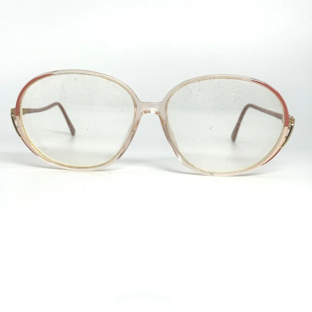SPX M 1765 Oversized Round Clear Lens Glasses Frame Austria‎ 55 13 21145